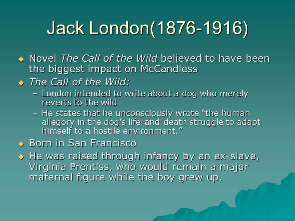 The 100 best novels: No 35 – The Call of the Wild by Jack London (1903)